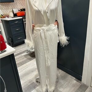 DARCIE WHITE PAJAMAS